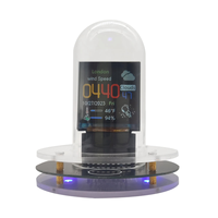 RGB Nixie Tube Clock Smart WIFI Networked LED Light-Emitting IPS Color Screen DIY Analog Digital Tube Night Light