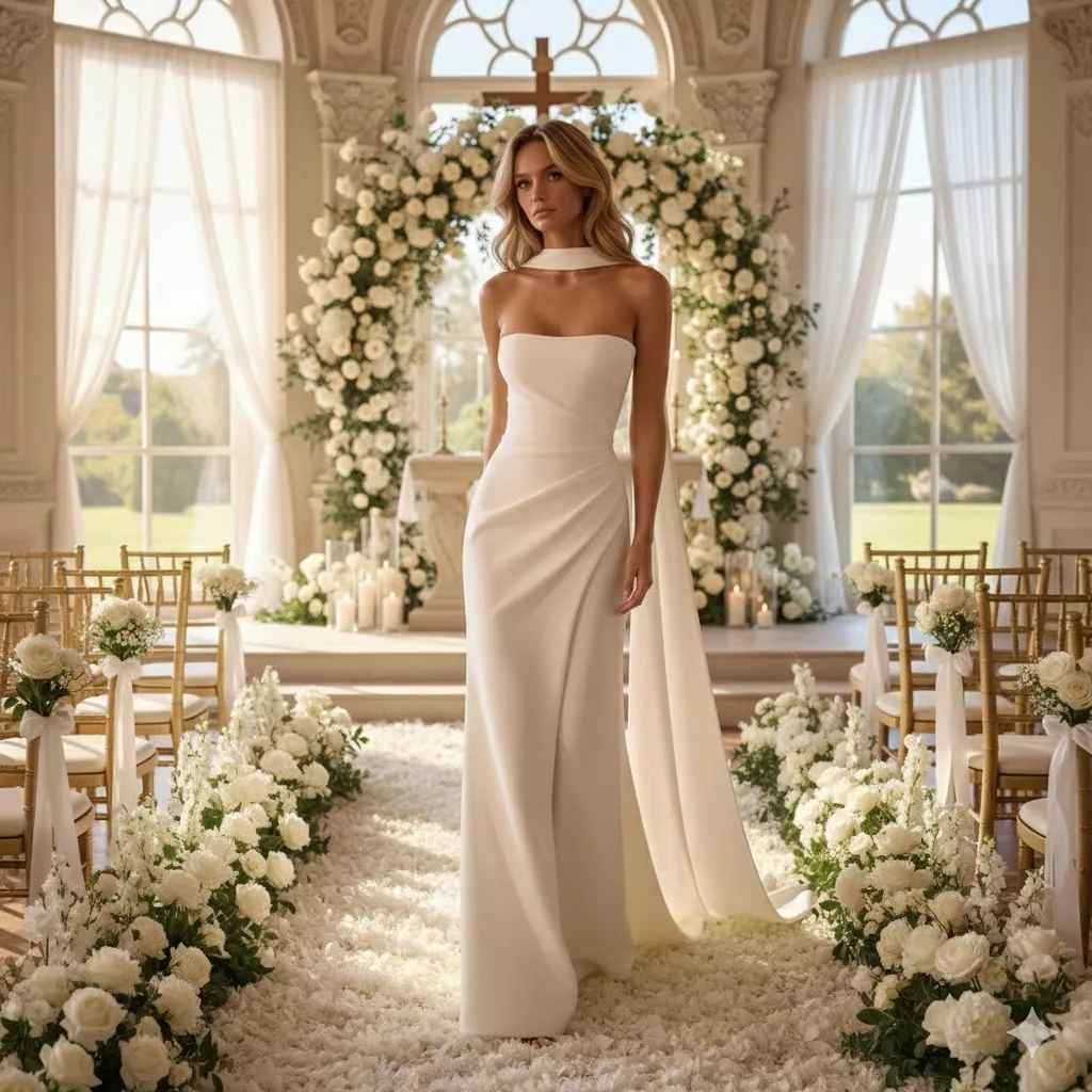 Simple A-line Wedding Dresses Spaghetti Straps Bride Gown Backless Bride Dresses Bridal Dress Vestidos Custo