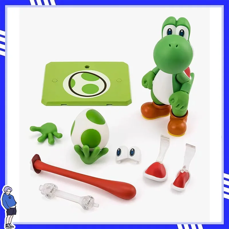 Op voorraad Officieel gelicentieerde BANDAI S.H.Figuarts SHF Super Mario Luigi Anime Action Figures Boxed Collection Model Kit Speelgoed