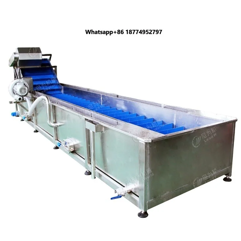 LWT PLC Controlled Multifunctional Complete Set Central Kitchen Pre-Cooked Vegetables Food Production Line Equipment 304