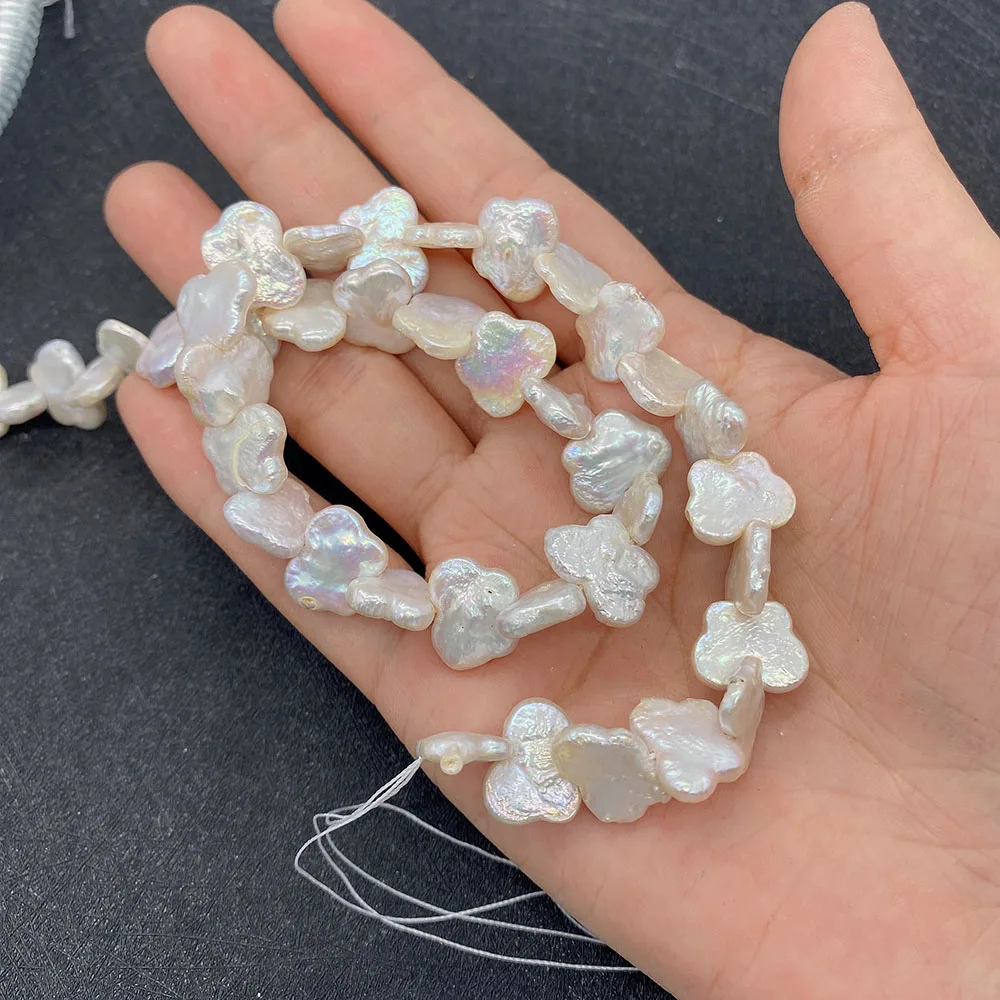 

Cute Butterfly Shaped Baroque Pearls Natural Freshwater High-quality Mother of Pearl Beads Jewelry Making DIY Necklace Bracelet