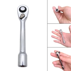 Quality Steel Reversible Ratchet Wrench with Square Hole for Precise Tasks and Electronic Devices for Tight Space M4YD