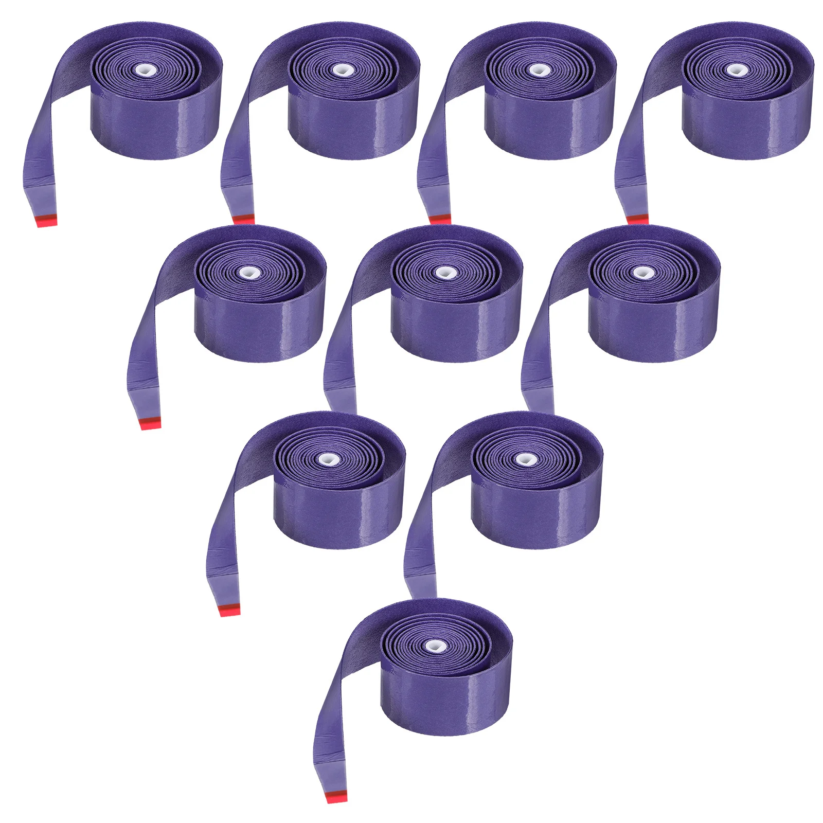 

Ракетка для бадминтона, противоскользящая лента, полотенце с ручкой, 10 рулонов, компактный размер, легкая, простая в использовании лента для теннисной ручки