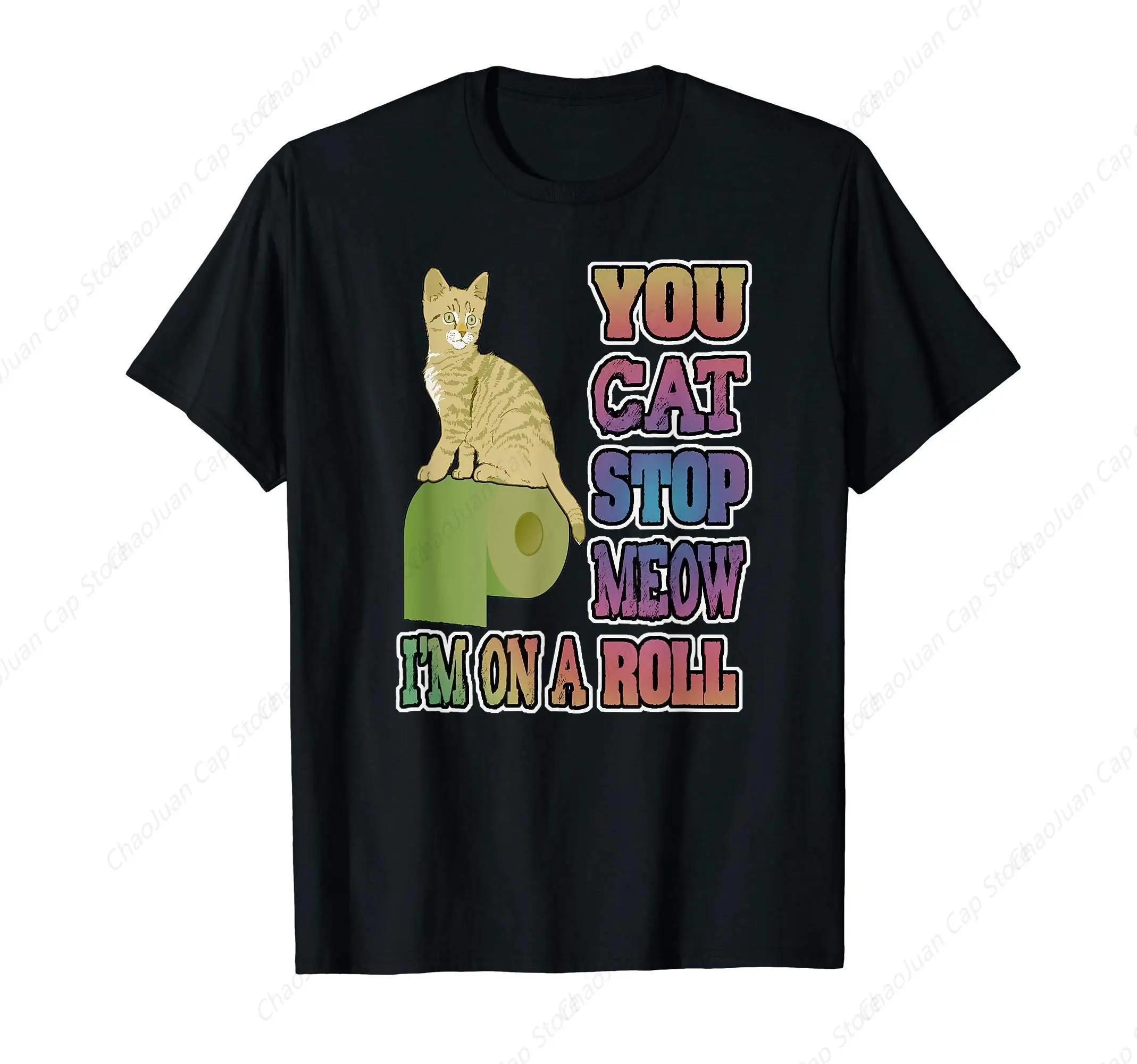 

Футболка Cat Design You Can't Stop Meow I'M On A Roll Kitten