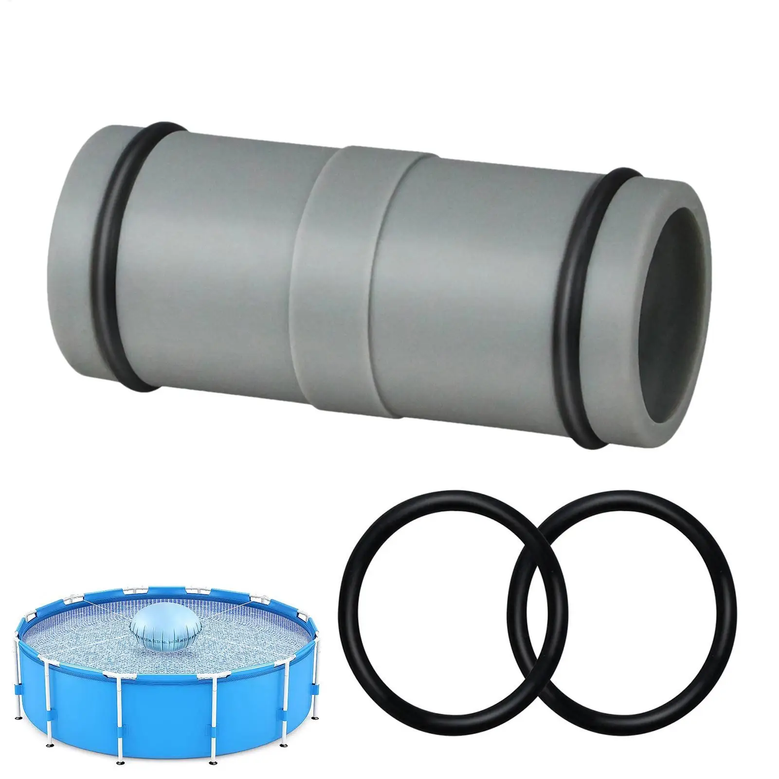 1-1/4 Inch Universal Pool Hose Connector Essential Replacement Attachment For Filter Pumps & Aboveground Pools