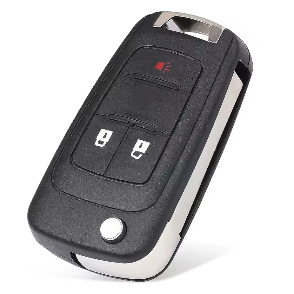 Keyecu OHT 01060512   KR55WK50073 315 MHz 433 MHz ID46 Chip Flip Chiave A Distanza Dell'automobile Fob per GMC Terrain per Chevrolet Spark Sonic Equinox