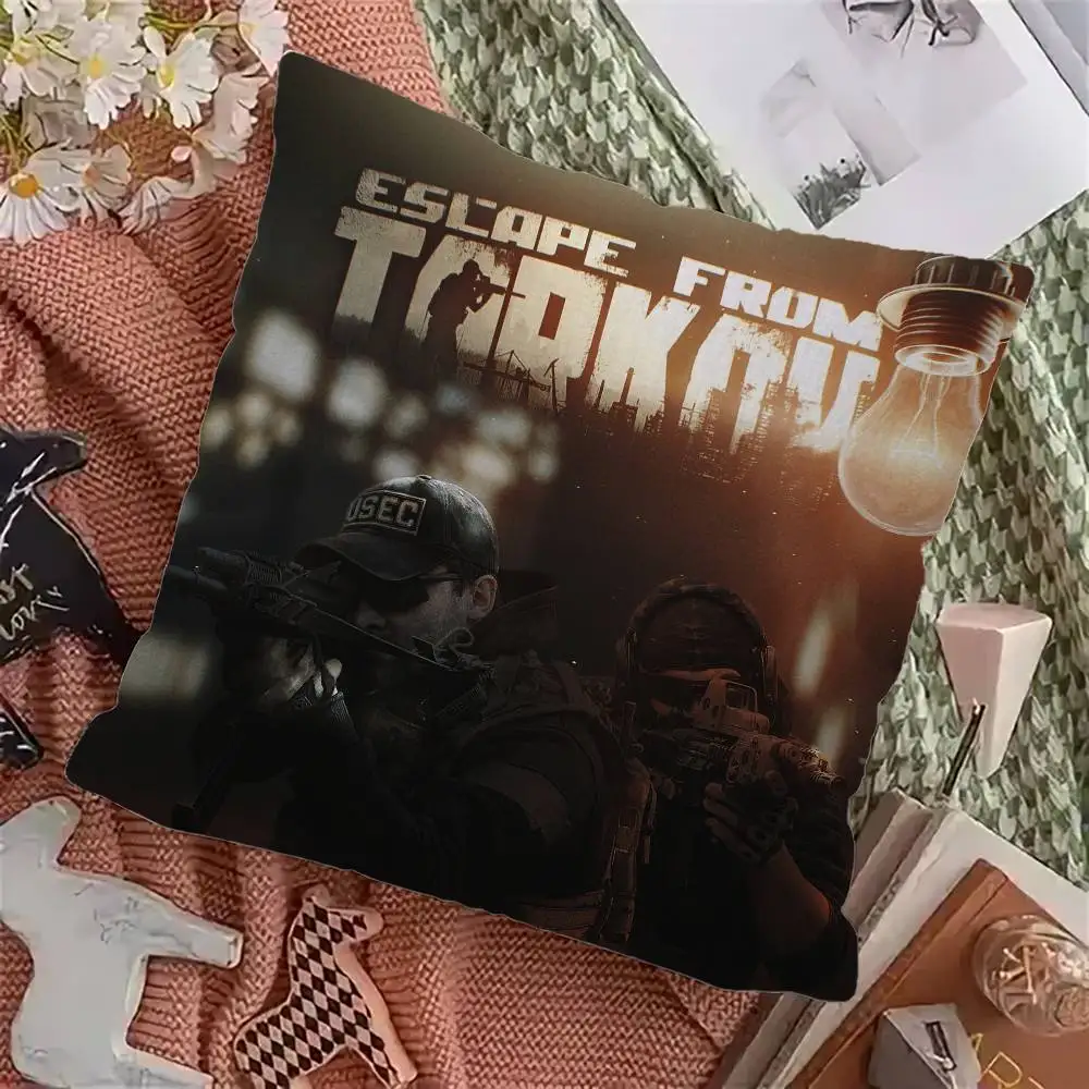 Shooting E-escape From T-tarkovS Game Cushion Cover Decorative Pillow Sofa Home Decor case pillow cases