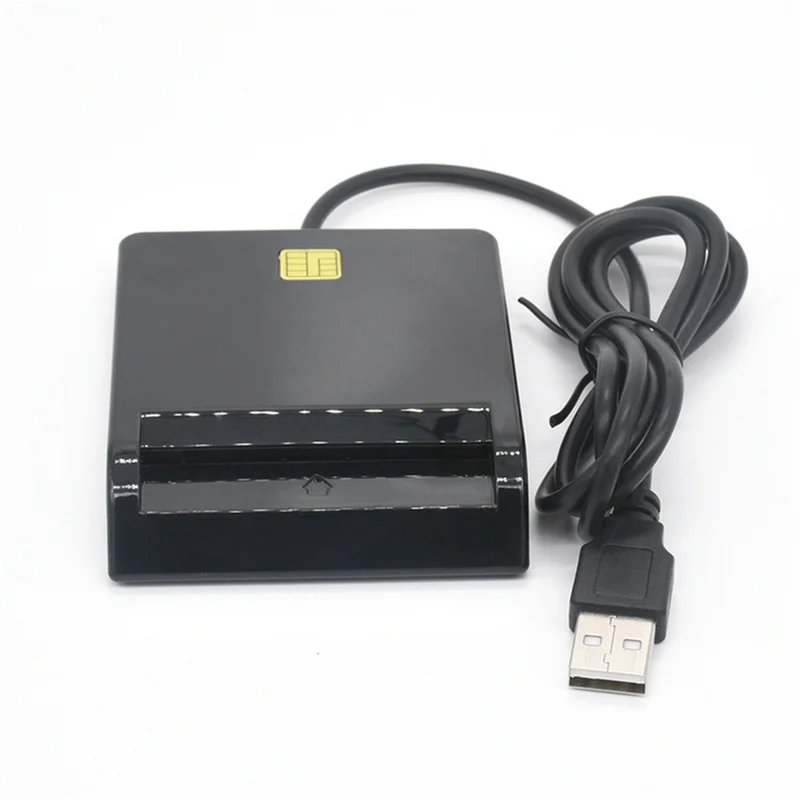 

T82C Hot Sale-5X USB Smart Card Reader For Bank Card IC/ID EMV Card Reader For Windows 7 8 10 For Linux OS USB-CCID ISO 7816