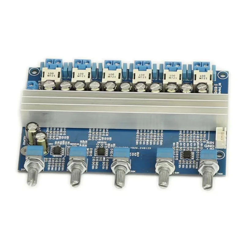 SOTAMIA 5.1 โฮมเธียเตอร์ TPA3116 เครื่องขยายเสียง 100Wx2 + 50Wx4 ซับวูฟเฟอร์ Amplificador Class D Hifi เครื่องขยายเสียงดิจิตอล