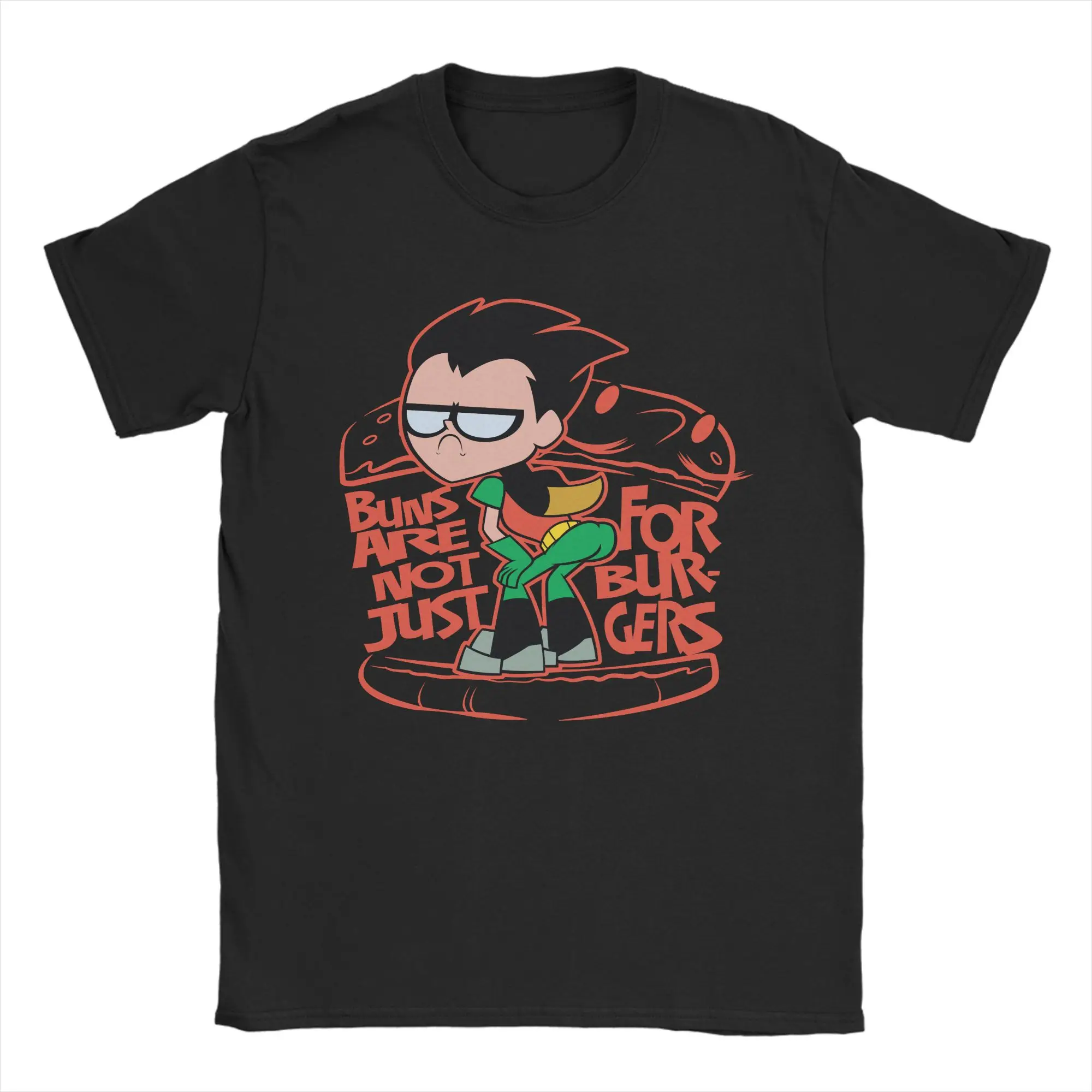 Футболка-teen-titans-go-robin-booty-scooty-buns-для-мужчин-и-женщин-хипстерская-футболка-из-чистого-хлопка-футболка-с-круглым-вырезом-летняя-одежда