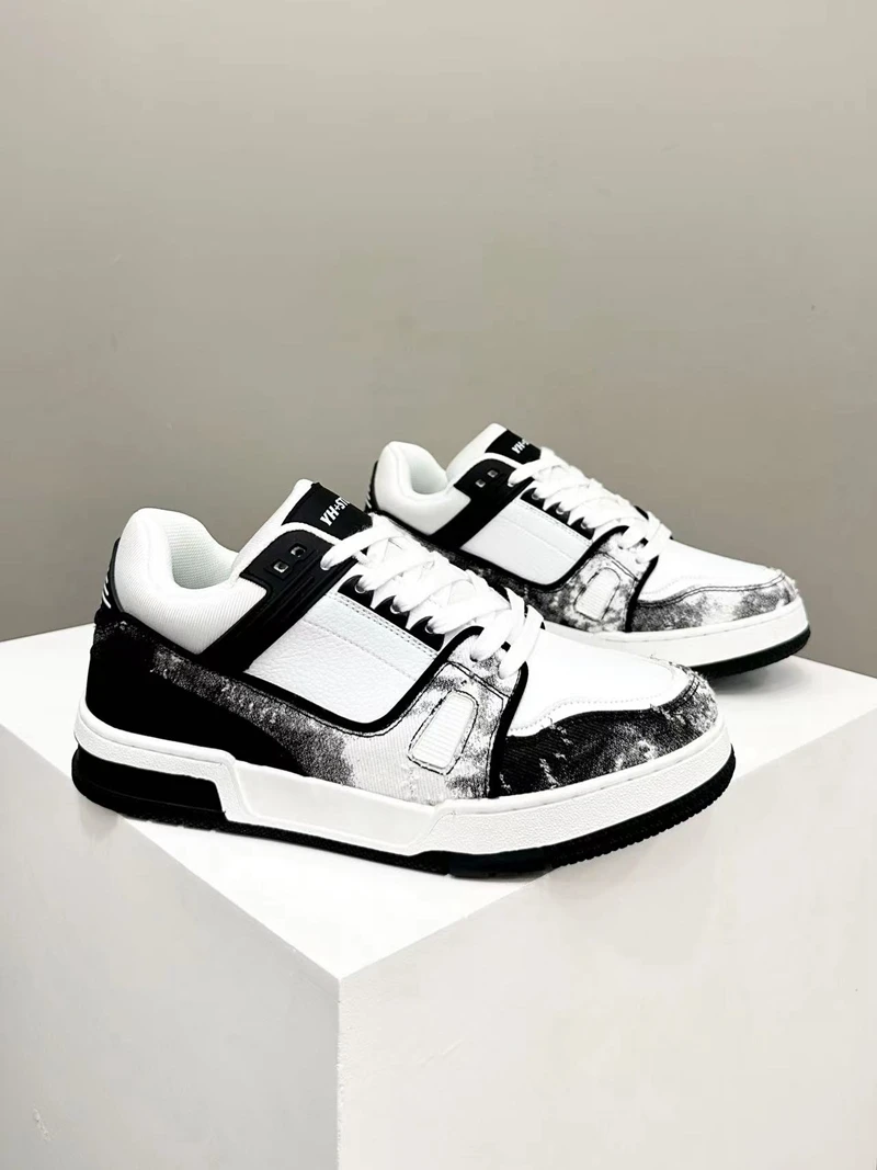 

Мужские повседневные кожаные слипоны с прямым нанесением покрытия, универсальные, модные, летние, дышащие, с круглым носком, на резиновой пенопластовой подошве