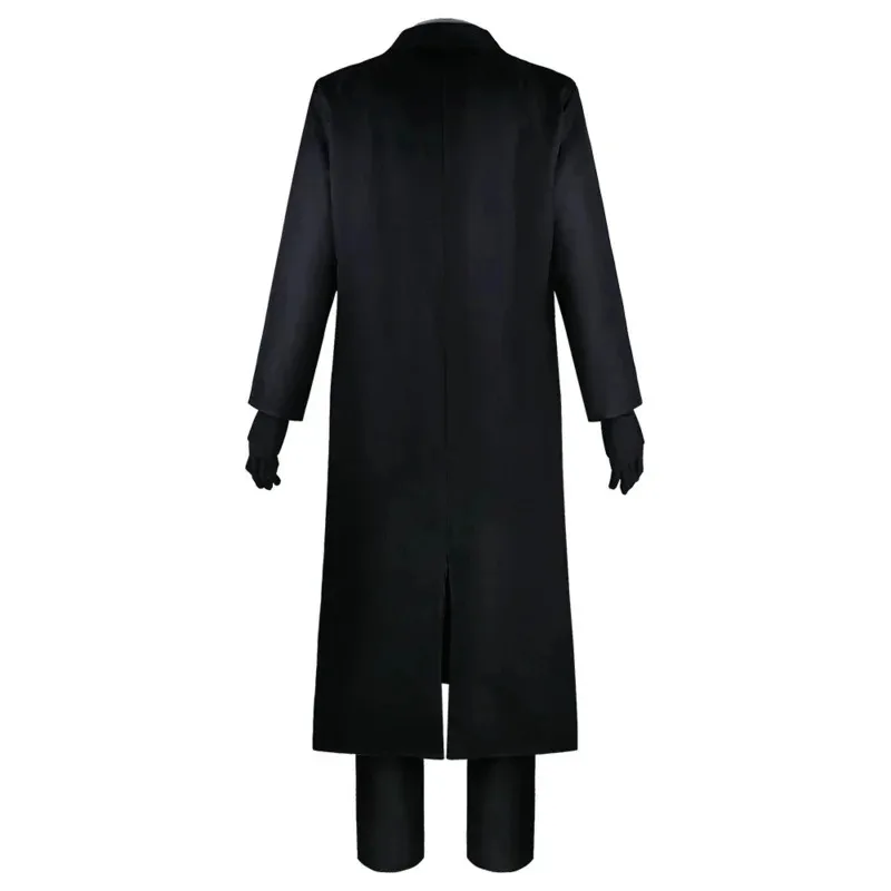 Anime Bungo Stray Dogs Dazai Osamu Cosplay Costume Long Jacket Coat Trench Suits Outfit Uniform Halloween Christmas Cloth EZ3032 view 4