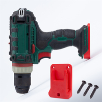 3pcs For Parkside Lidl X20V Series Lithium Battery Tool Wall Dock Holder Stand With screws(Battery not included)