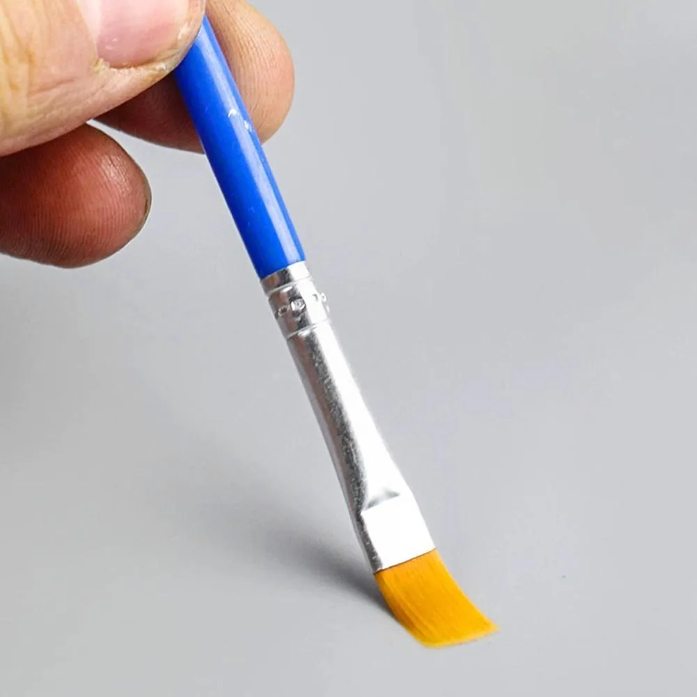 Approximately 167mm In Total Length Acrylic Brushes Acrylic Paintbrush Nylon Brush Set Excellent Liquids Retention