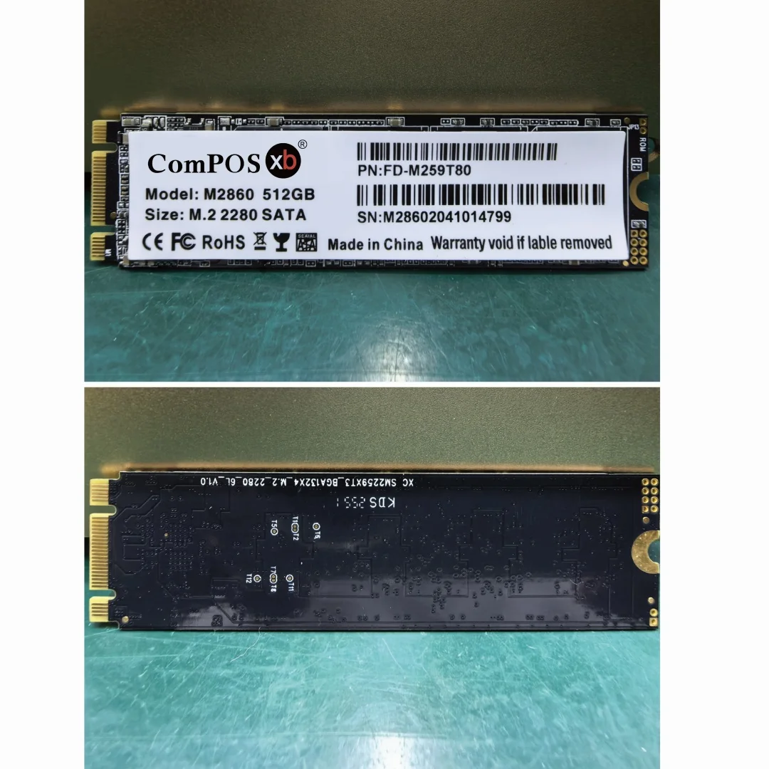 High Speed SATA 3.0 SSD 256GB/512GB 3D NAND Flash Internal Solid State Drive