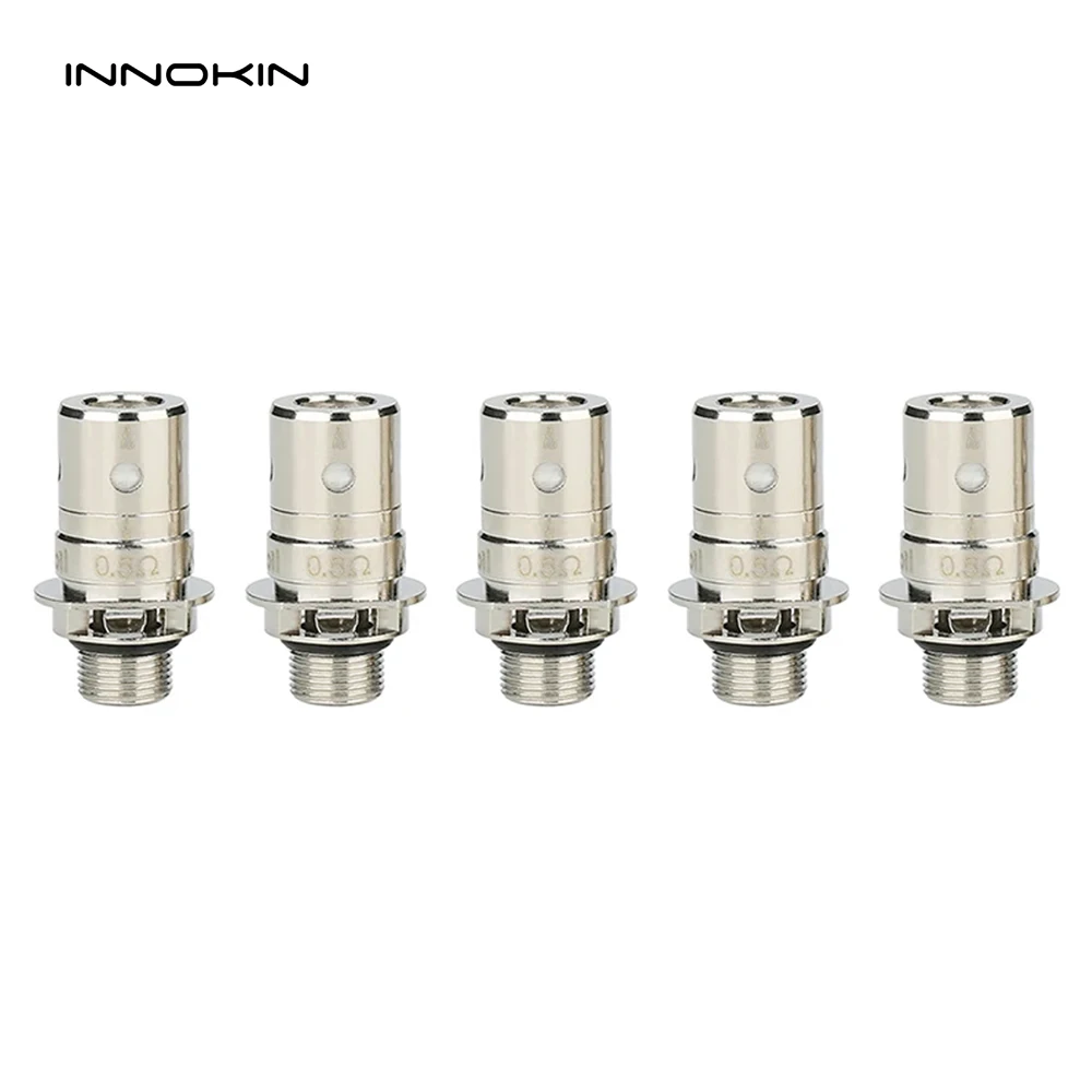 Original innokin z bobina de substituição (5 unidades/pacote) 0.3/0.48/0.5/0.8/1.0/1.2/1.6ohm cabeça do núcleo do cigarro eletrônico vape