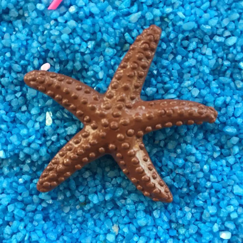 Simulation Sea Star Sea Shells Fish Tank Decoration Marine Ornament Plastic Cute Artificial Starfish Wedding Decor Seashells images - 6