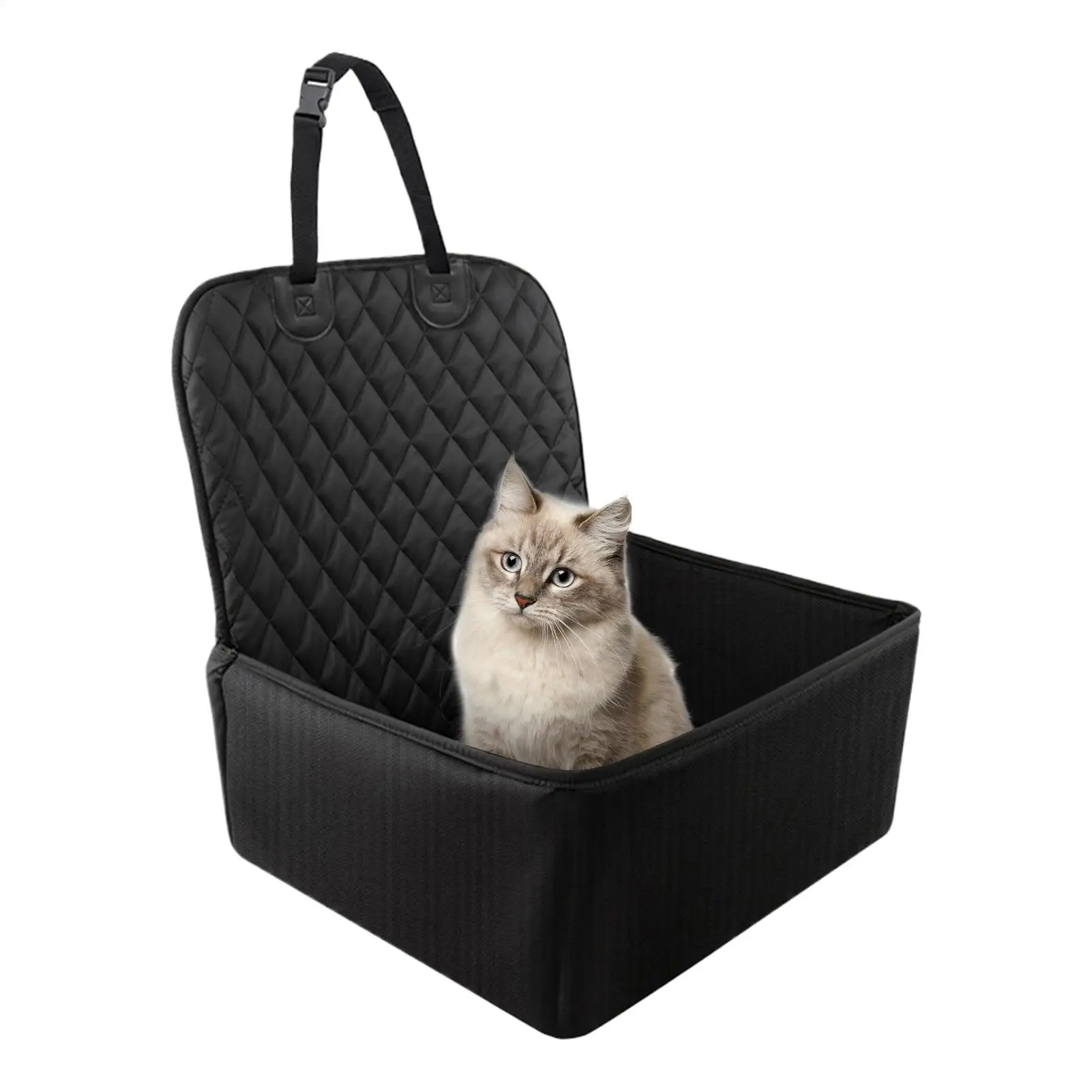 Asiento para Perros Grande Impermeable para Coche, Funda Protectora para Mascotas, Cojín Elevador, Transportín para Cama, Barrera para Asiento Trasero de Camioneta, Gatos