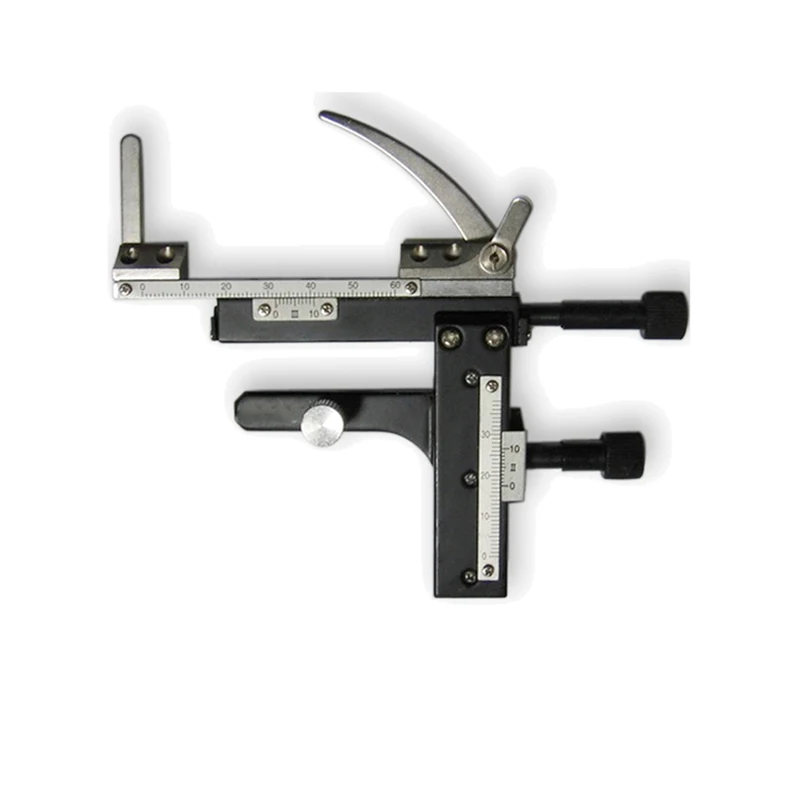 Microscoop Beweegbare podiumschuifmaat met schaal Bevestigbaar mechanisch podium X-Y Zeer nauwkeurige vernier Biologische testeraccessoire