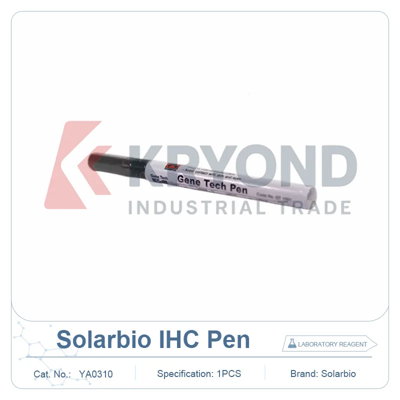Solarbio YA0310 Immunohistochemistry IHC Marker Pen Laboratory Consumable for Tissue Slide Sample Staining Research Fine Tip Use