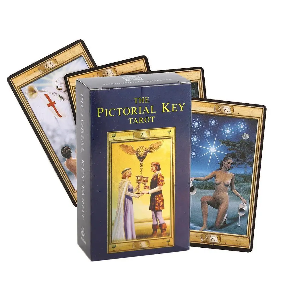 English Version The Pictorial Key Tarot Divination Cards