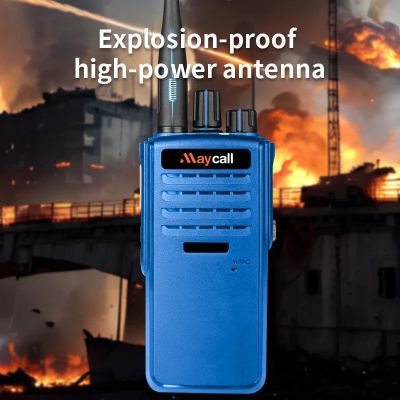MC-978+EX Intercom Transceiver 3 Watts FRS Two-Way Walkie Talkie Explosion Proof Talkie-walkie Hf Radio