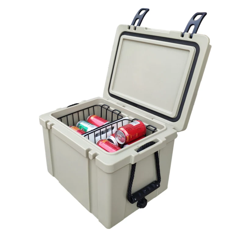 Warehouse Ice Box Cooler small 25l Outdoor Fishing Ice Box Portable PP Can hard Cooler Box