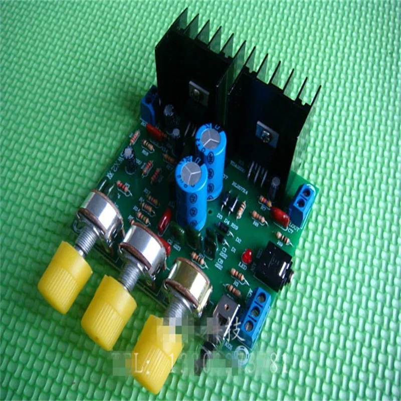 HI-FI TDA2030A Amplifier Kit, DIY 2.0 Amplifier Board, 2*15W, Compatible with LM1875