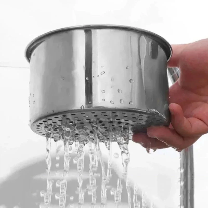 Swan Drenagem Pia de aço inoxidável, Kitchenware Storage Rack, Hanging Drain Rack, Organizador Azul, 1-10Pcs