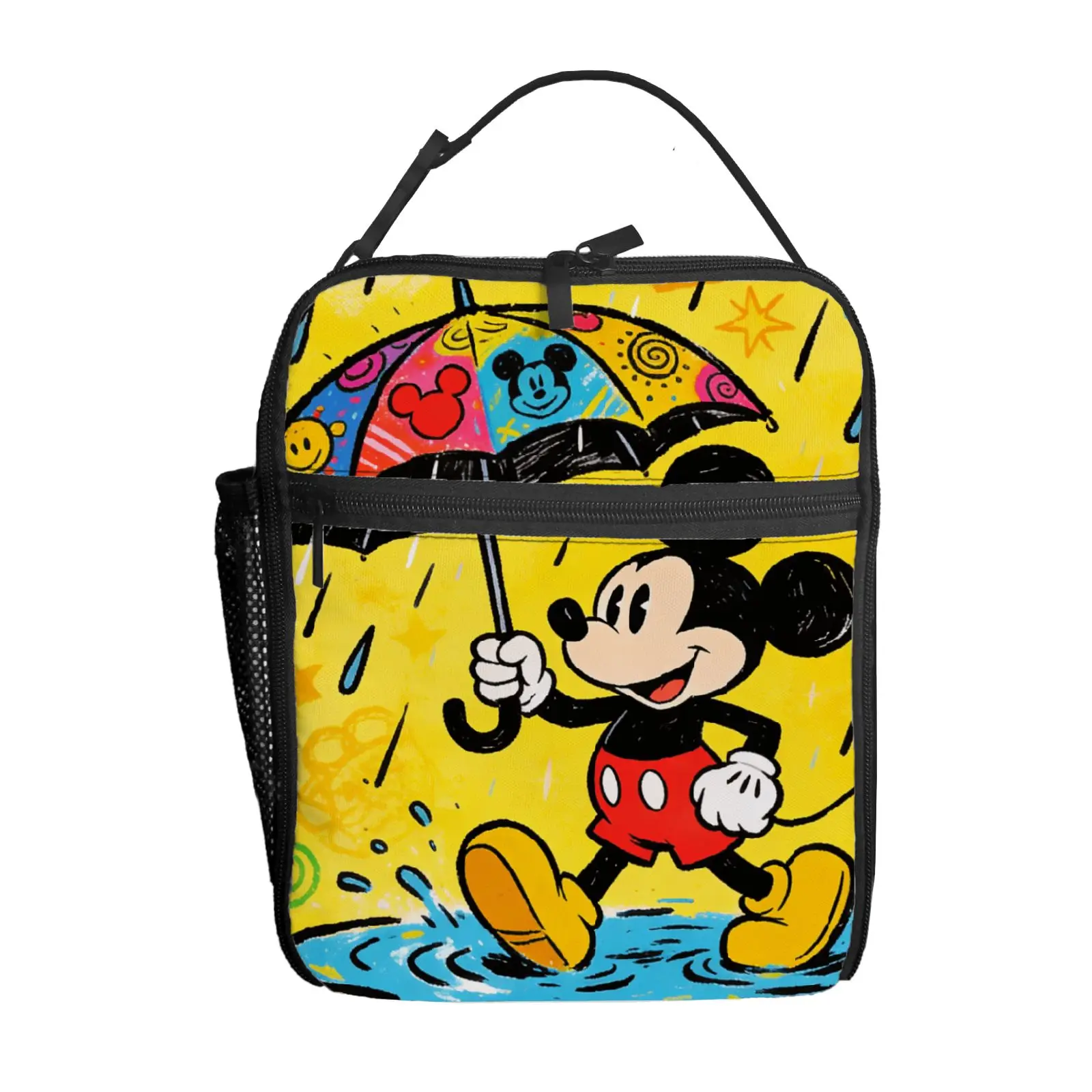 

Сумка для обеда с Микки Маусом, 1 шт., высококачественная, милая, повседневная, для вечеринок, пикников, школы, в подарок, для ежедневного использования