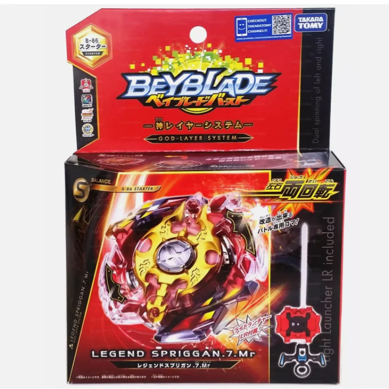 Takara Tomy Beyblade Burst B-86 Starter Legend Spriggan。