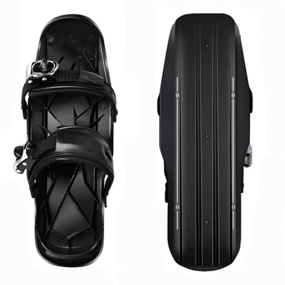 Mini Krótkie Narty Krótkie Buty Snowboardowe Skiboardy Regulowane Krótkie Mini Buty do Jazdy na Nartach Pasują do Twojego Plecaka