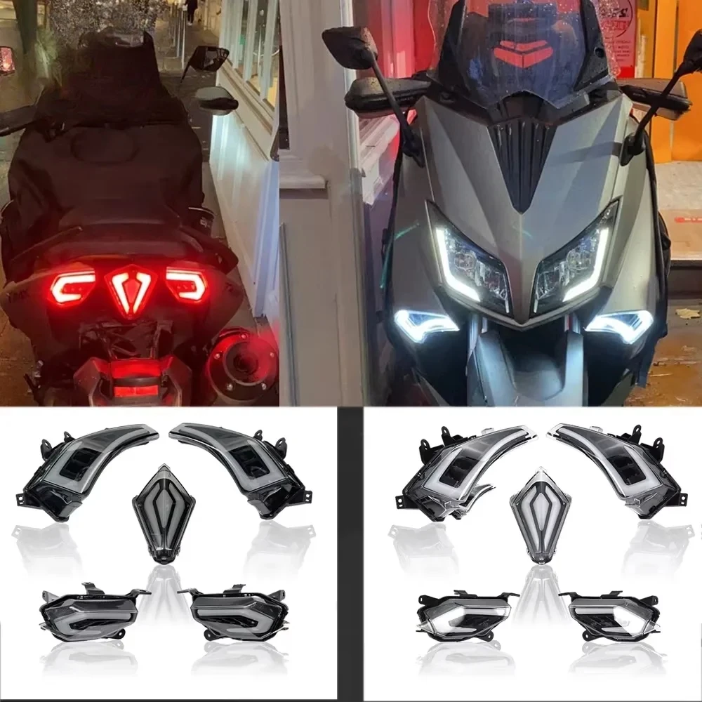 TMAX 530 2015-2016 Daytime Running Light V-Shaped LED Turn Signal
