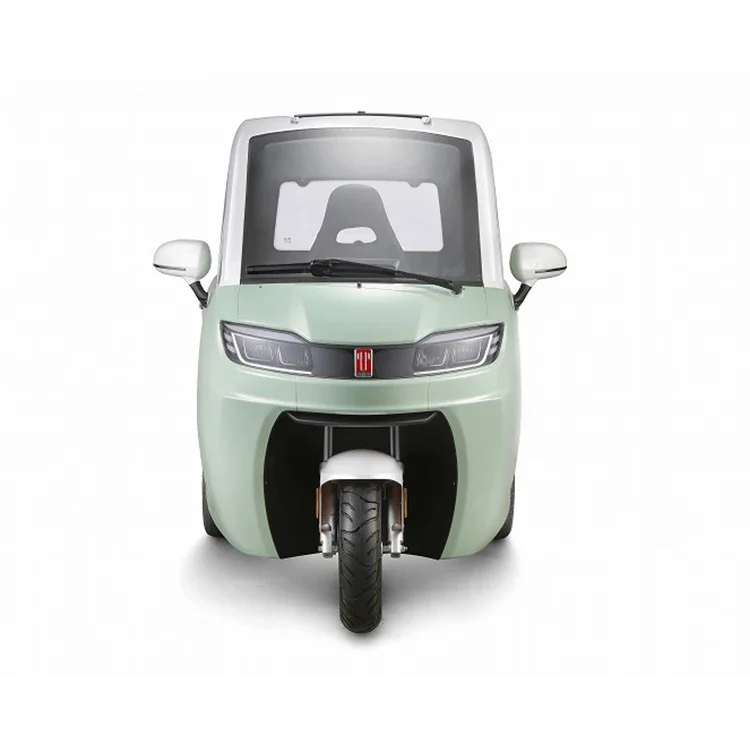 Eec Full Enclosed Adult 3Wheel Electric Tricycle For   Scooter  With Roof Mid Drive  Trike