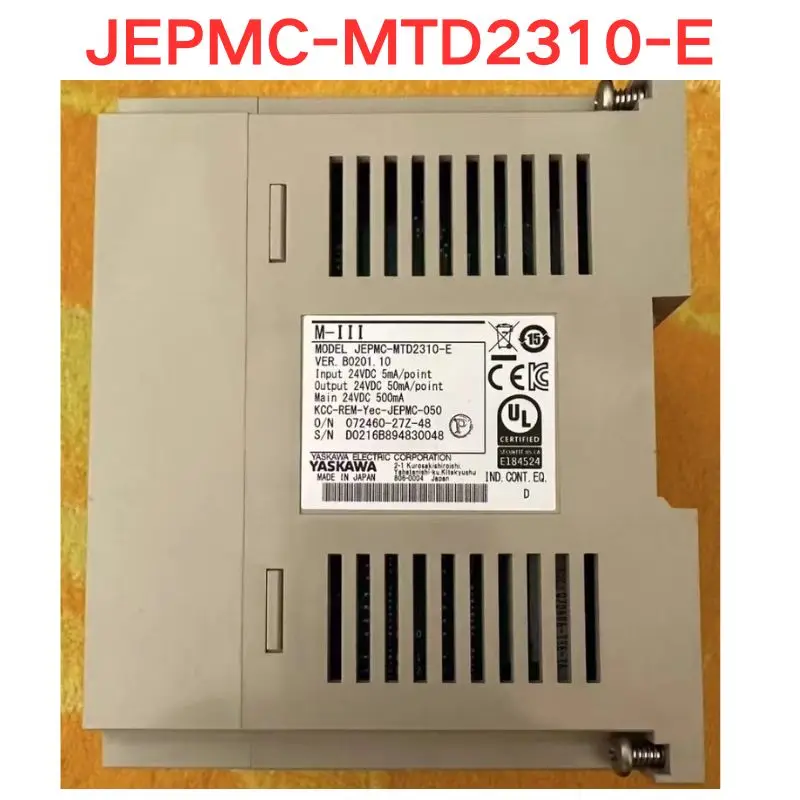 Used JEPMC-MTD2310-E Motion controller Functional test OK Fast delivery
