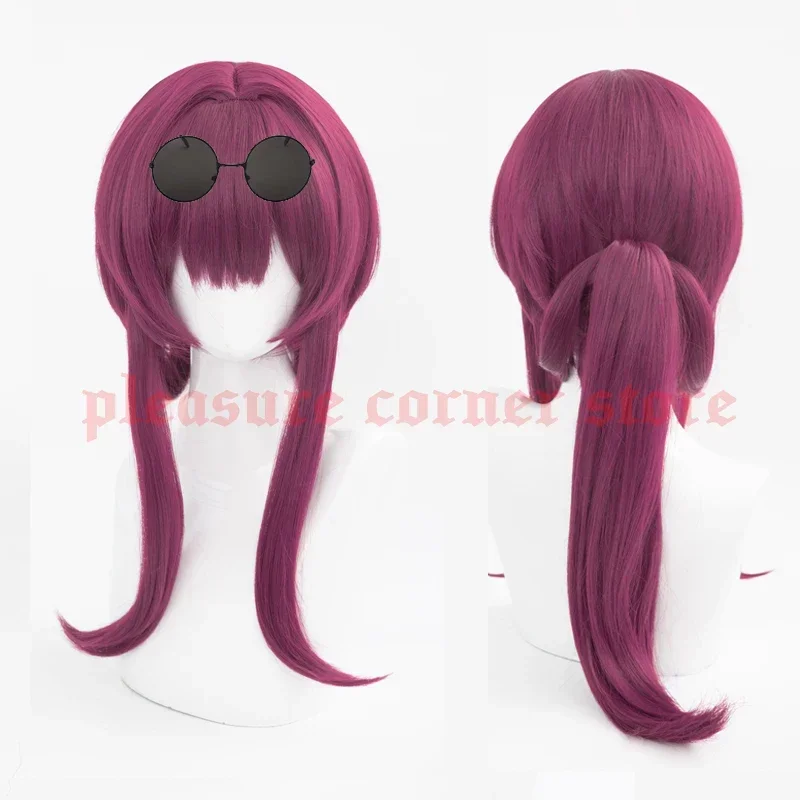 

Honkai Star Rail Game Kafka Cosplay Wig Rose Purple Heat Resistant Synthetic Cosplay Wigs Simulated Scalp Kafka Wigs Cosplay