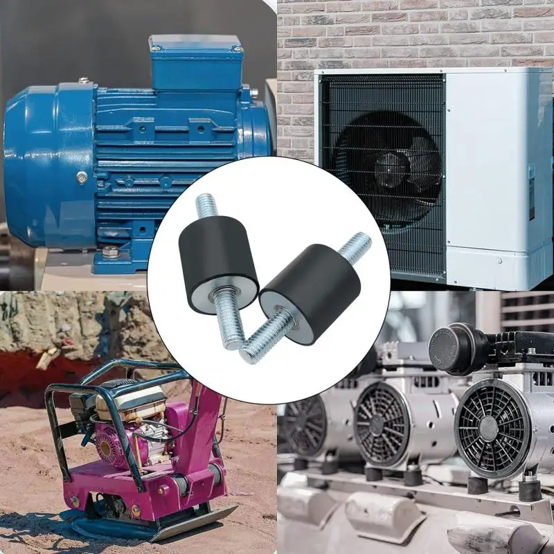 4/8 قطعة مكافحة الاهتزاز Silentblock قارب سيارة بكرة المطاط يتصاعد أدوات الذكور M3 M4 M5 M6 M8 M10 المطاط يتصاعد صدمة المثبط