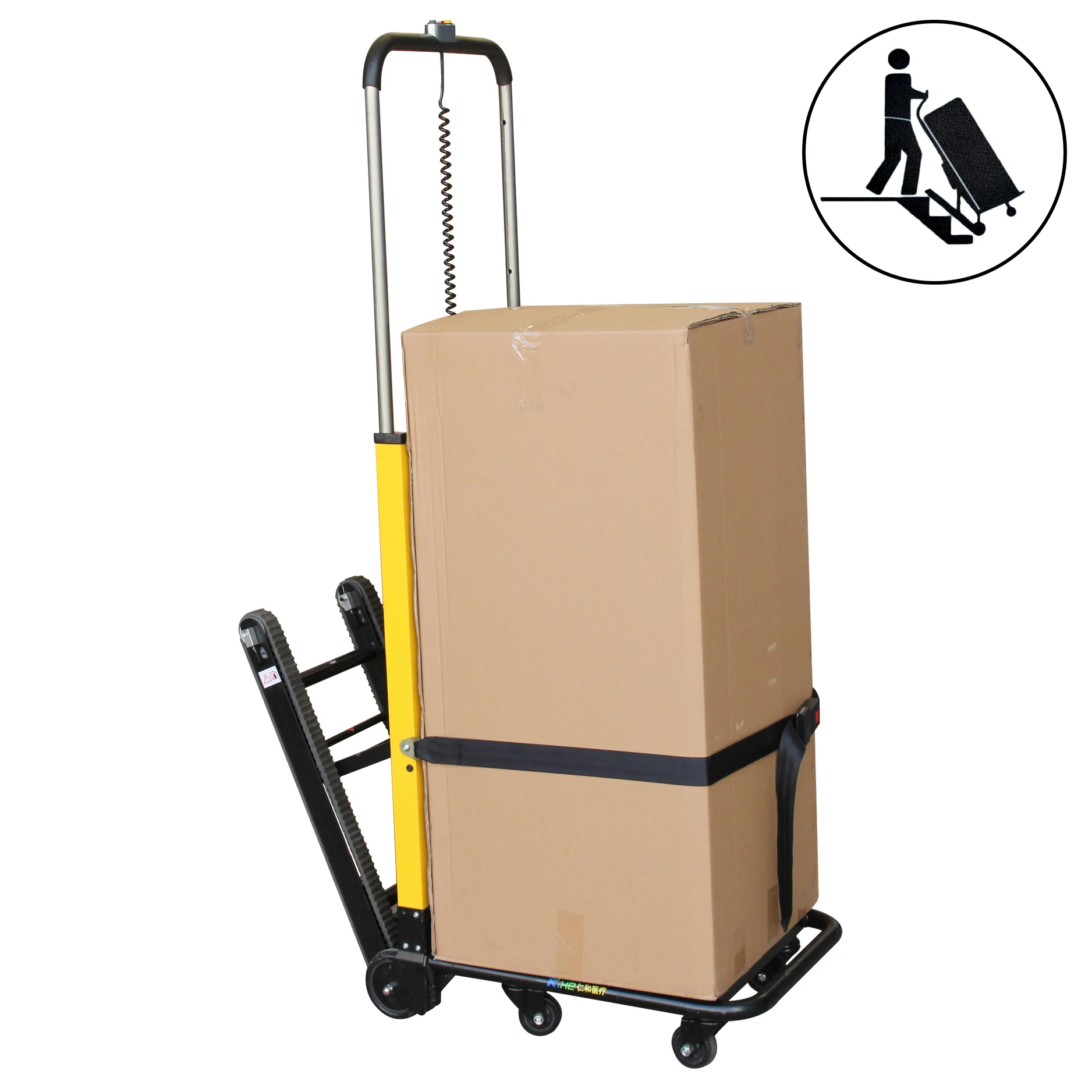 EMSS electric lift trolley outdoor hand truck warehouse electric trolley carts for moving cargo