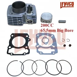 65.5mm Motorcycle Engine Parts Cylinder Kits for Honda XR150 CBF150 Upgrade CBF185 CBF200 XR185 XR200 Moto Piston Gasket Kit Set