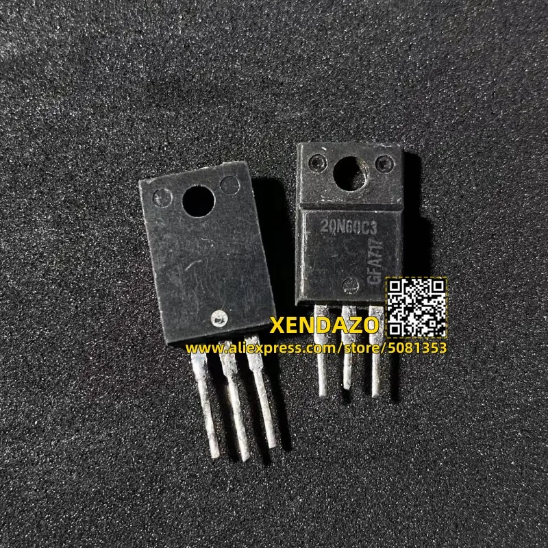 10 Stück spa20n60c3 20 n60c3 20 n60 TO-220F n-Kanal-Mosfet-Transistor