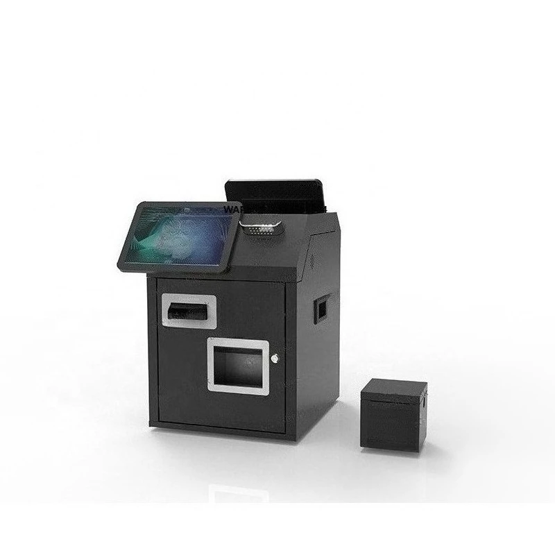 10inch Ecocash Deposit Notes and Coins Cash Register Cash Deposit and Withdraw Kiosk Machine