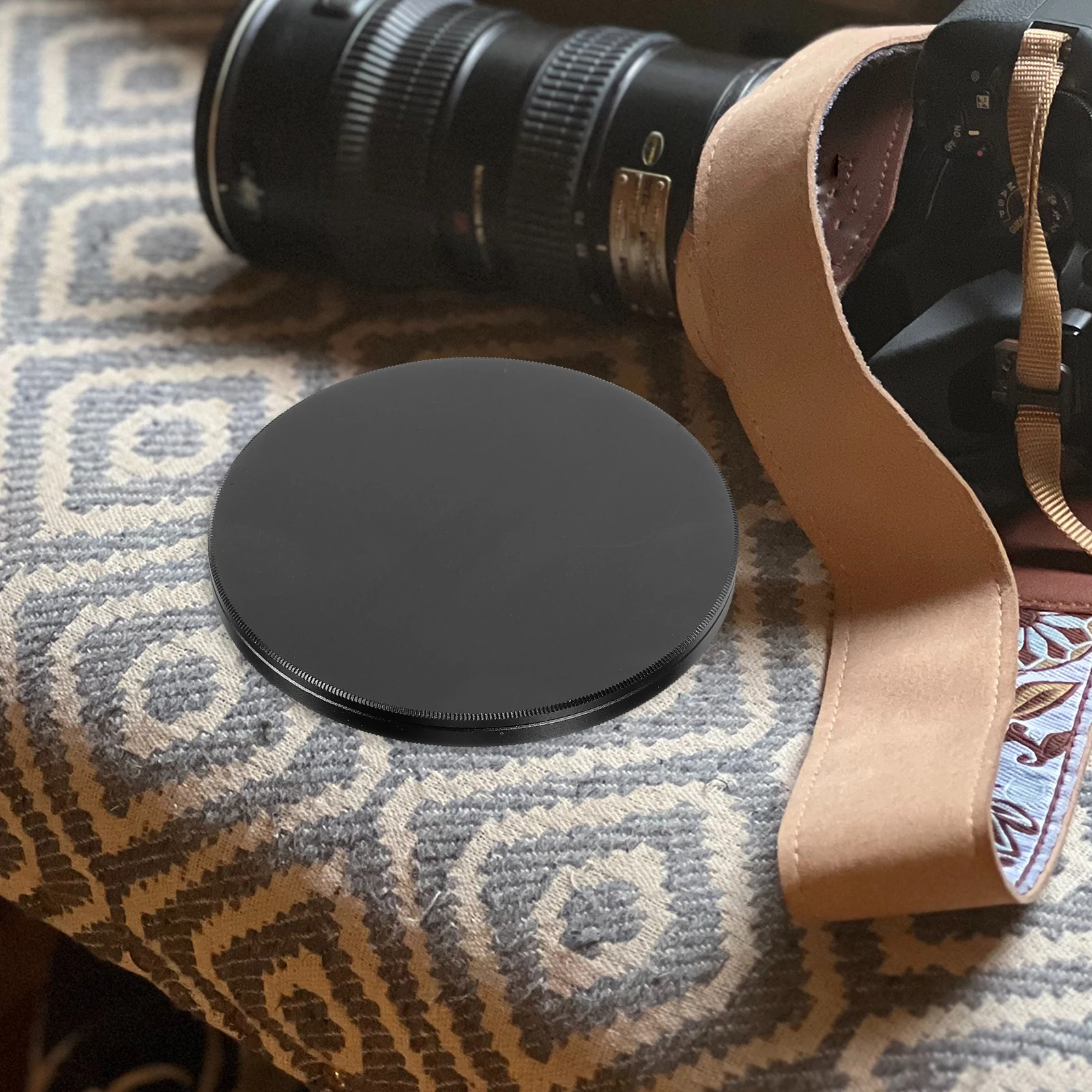 

77mm UV Protective Cover Digital Filter Caps Dust Proof Scratch Resistant Camera Lens Storage Case Cap Compatible
