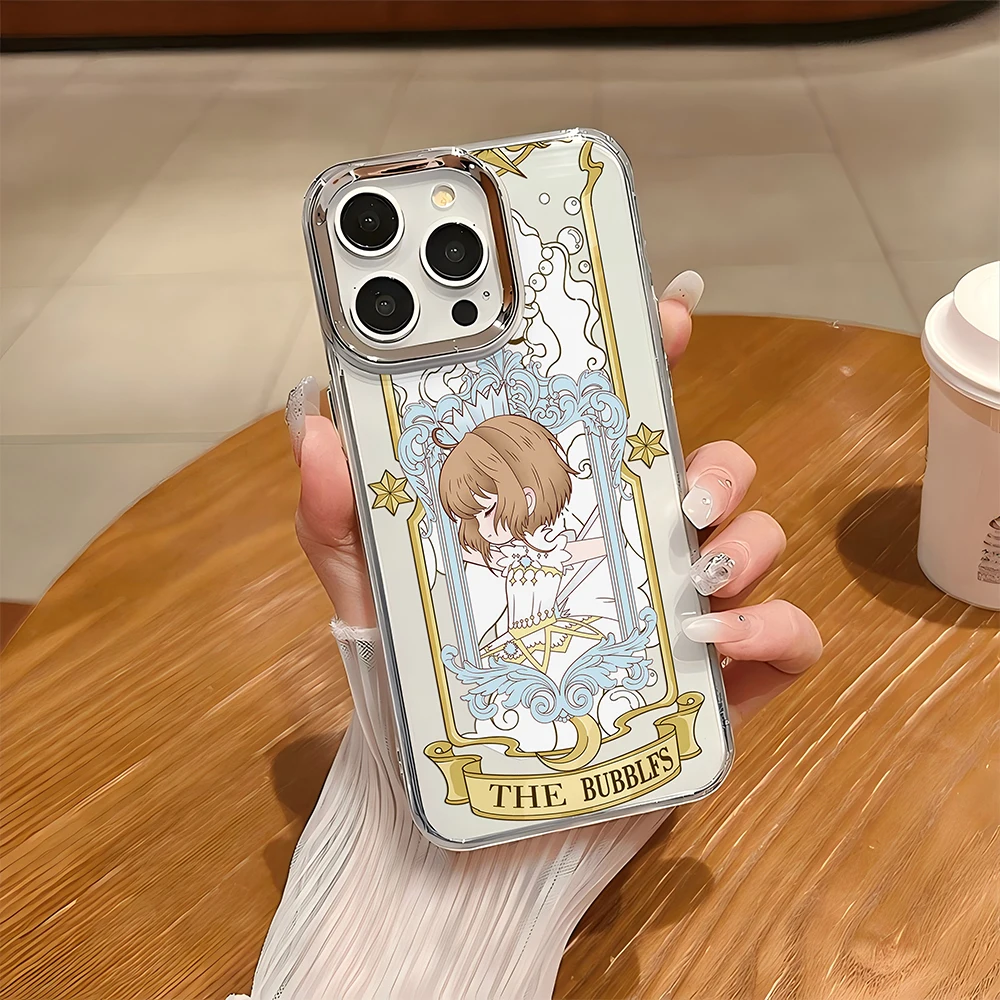 Cute Card Captor SAKURA Cartoon Phone Case For iPhone 17 16e 16 15 14 13 12 11mini Pro Max X XR XSMAX 8 7 Air Plus Soft Cover view 5