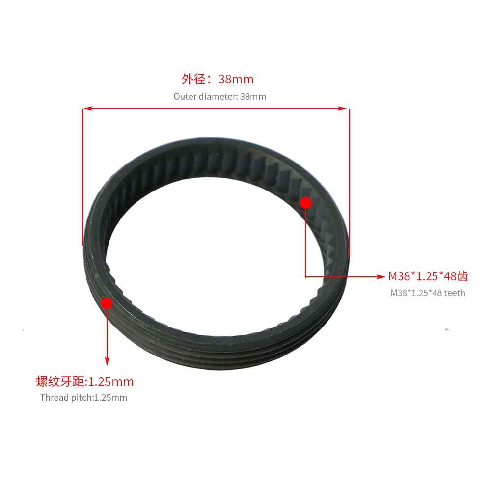 Bike Hub Locking Ring Hub Ratchet Ring 26T 30T 36/48T 54T 60T Bike Hub Lock Ring Steel Ratchet Ring M35 M36 M43 Bike Repair Part