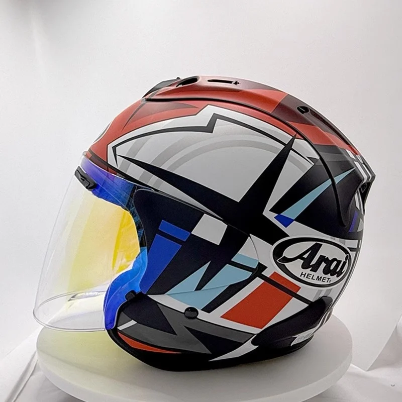 Мотошлем открытый 3/4 SZ-R EVO Takumi Takahashi, летний, для скутера и мотоцикла, полушлем Cascos Para Moto