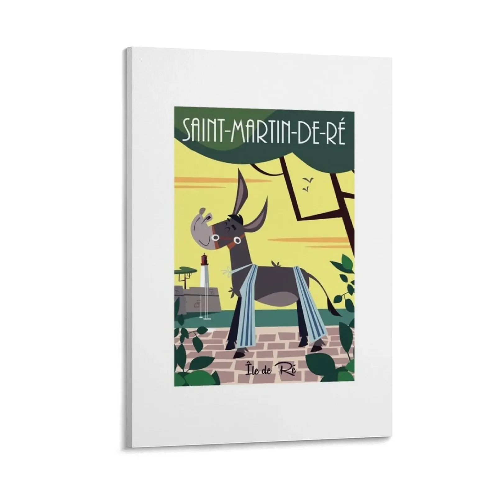 

Saint Martin de Ré Canvas Painting wallpapers home decor room decorations aesthetic bedroom decoration decorative wall poster