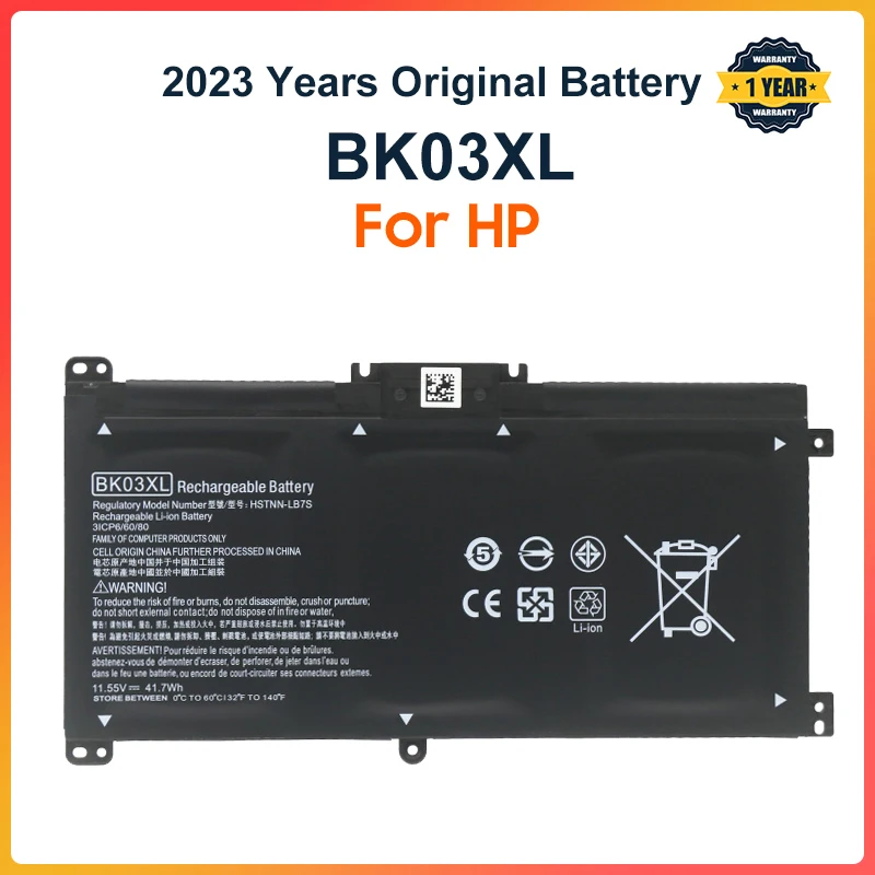 BK03XL Battery For HP Pavilion X360 14 14m 14-BA033TX 14-ba001ns HSTNN-LB7S HSTNN-UB7G TPN-W125 916366-541 916811-855