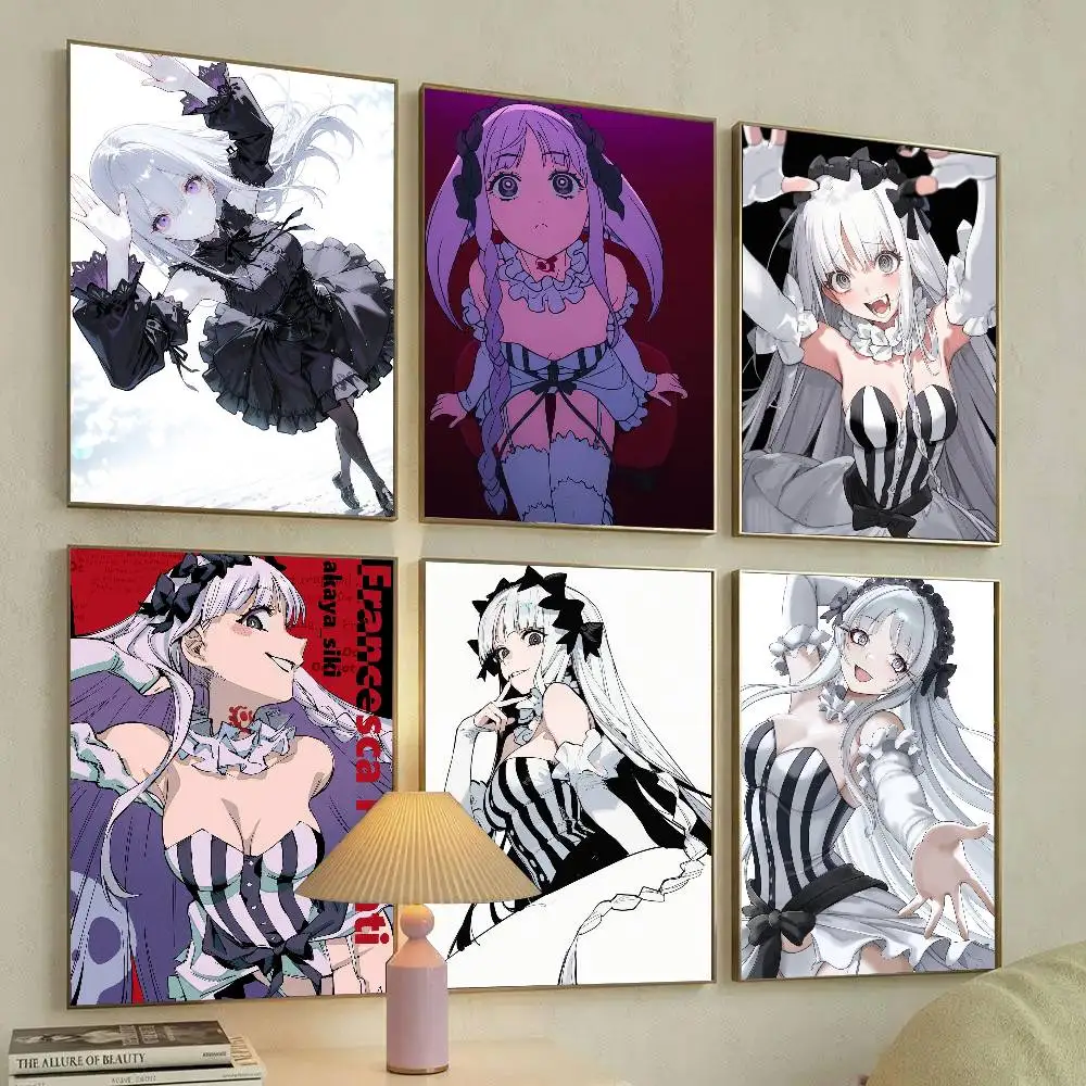 Francesca Prelati Fate Anime Game Poster Art Sticky Wall Waterproof Home Living Room Bedroom Bar Aesthetic Decoration