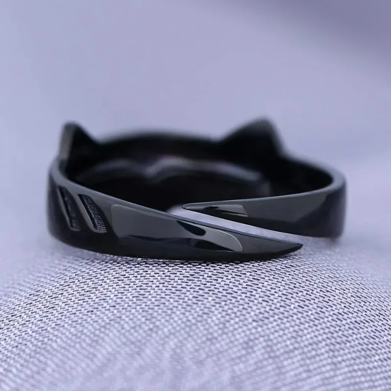 Pierścienie Cosplay Anime Ayanami Rei Kaworu Nagisa Regulowane Dla Kobiet i Mężczyzn Biżuteria Pierścień na Palec Rekwizyty Akcesoria Prezent na Halloween