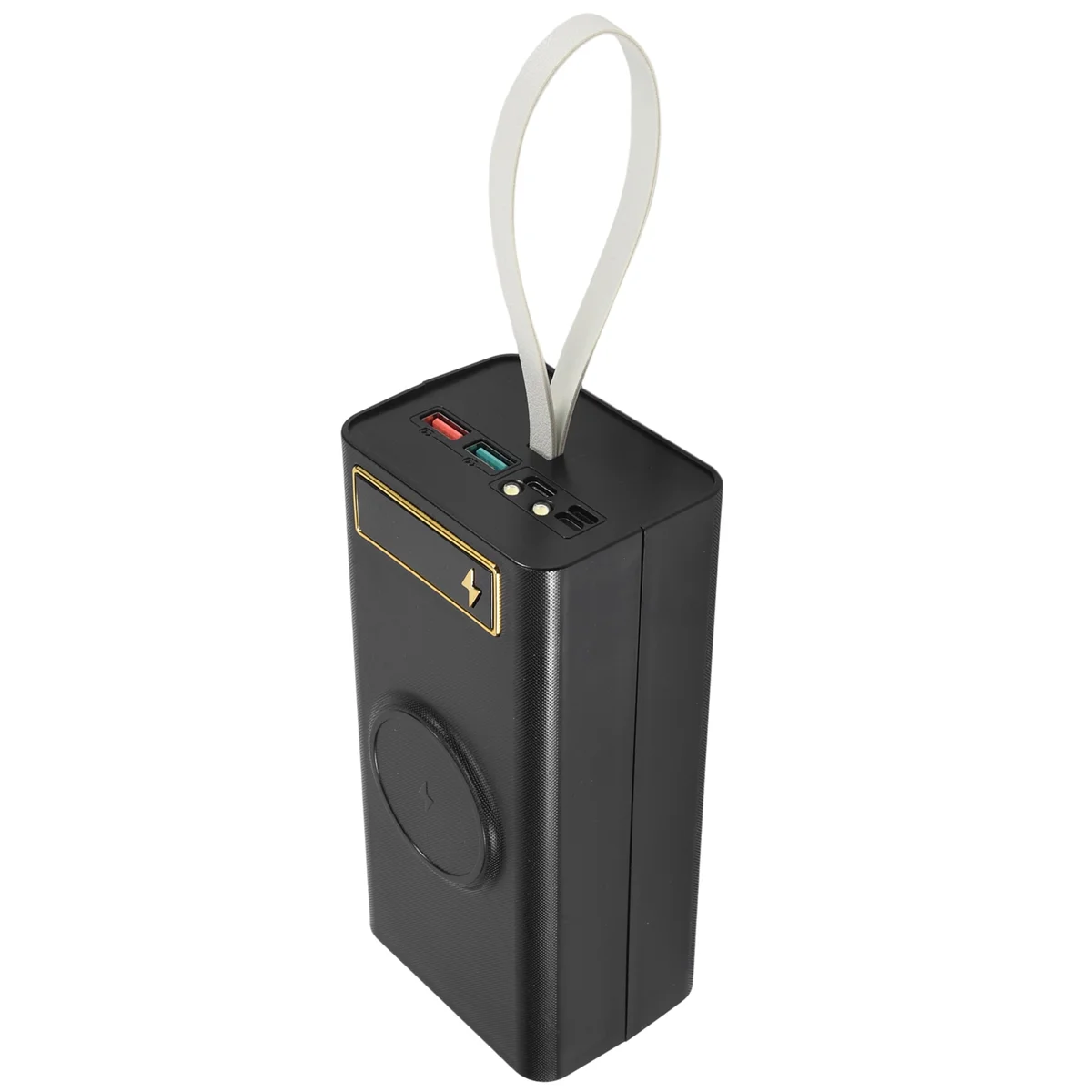 Caja de batería 21X18650, caja de Banco de energía sin soldadura PD-QI con luz, caja de carga de batería 18650, funda DIY portátil desmontable